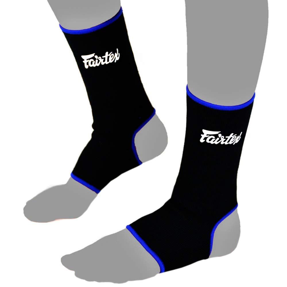 ボクシングサポーター 黒 フリーサイズ Fairtex フェアテックス アンクルサポーター AS1 ブラック