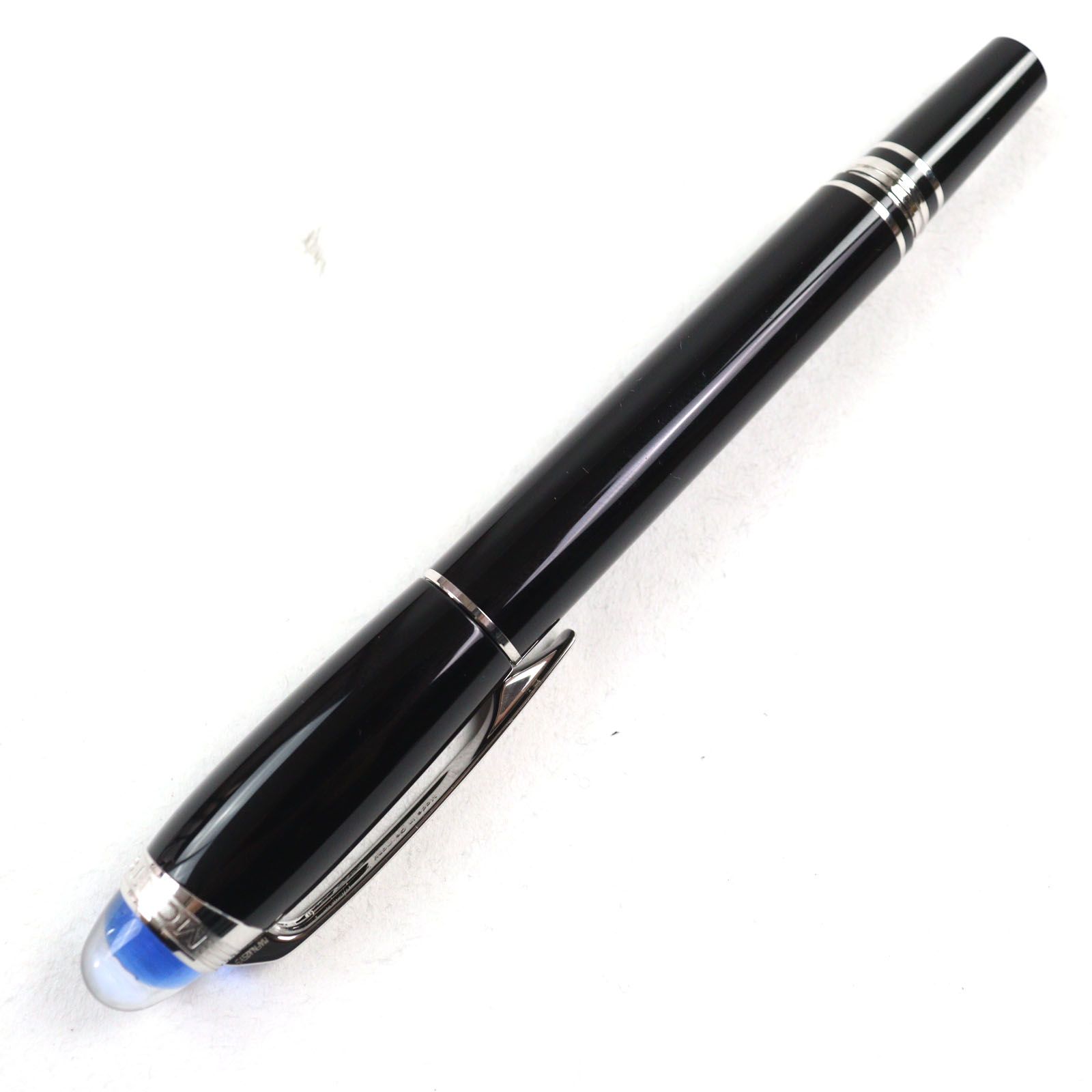 モンブラン スターウォーカー 14K Mニブ ブルードーム　新品 極美品○MONTBLANC モンブラン スターウォーカー 14K Mニブ ブルー