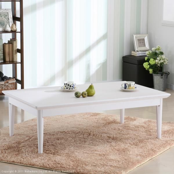 コタツテーブル 単品 こたつ テーブル 120×75cm 長方形 継ぎ脚 高さ変更 調整 おしゃれ シンプル 北欧 リビング センターテーブル 年中使える オールシーズン 【mst-11100303】