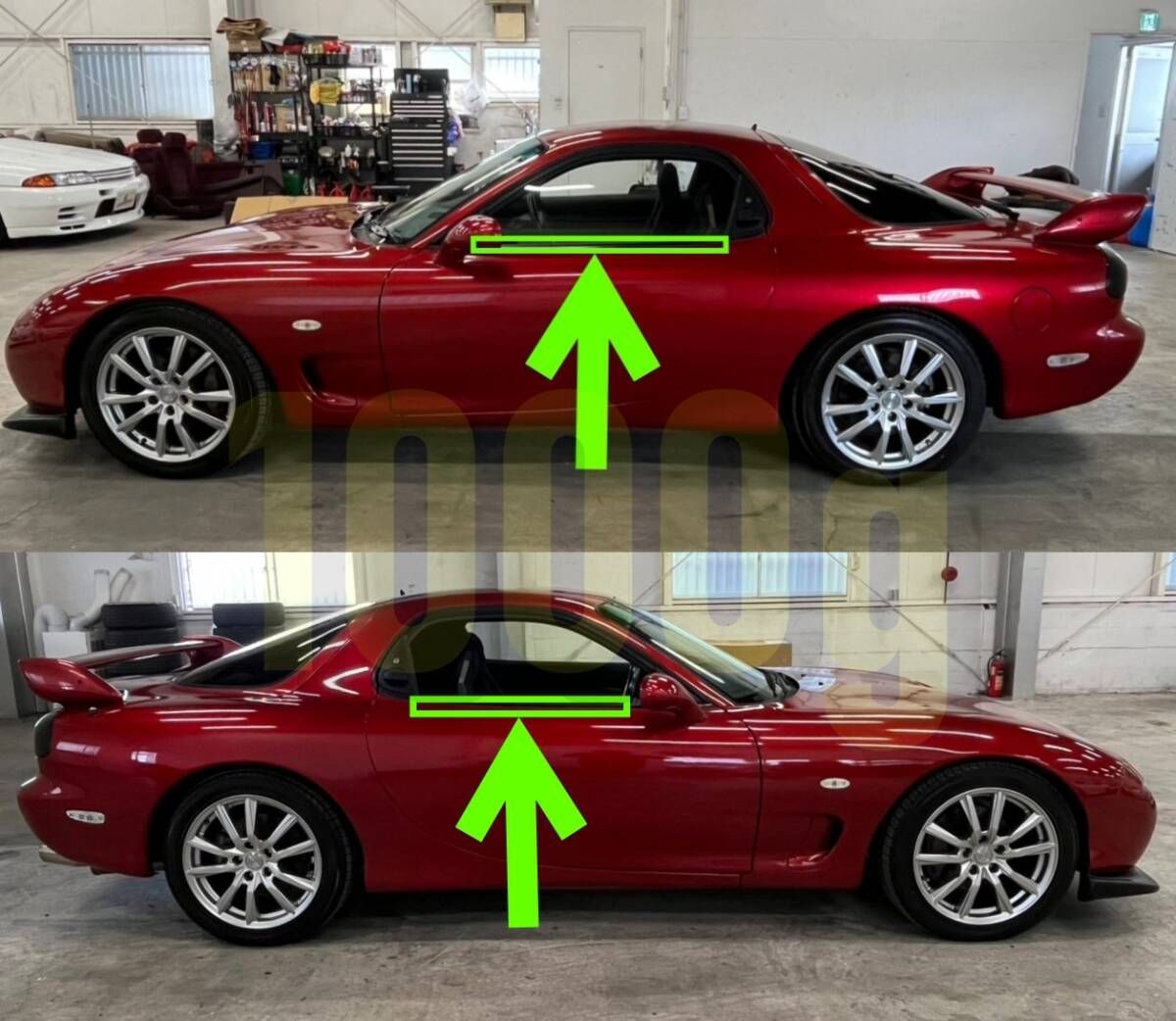 マツダ純正新品】 未使用品 ☆超希少品☆ FD3S RX-7 水切りモール 