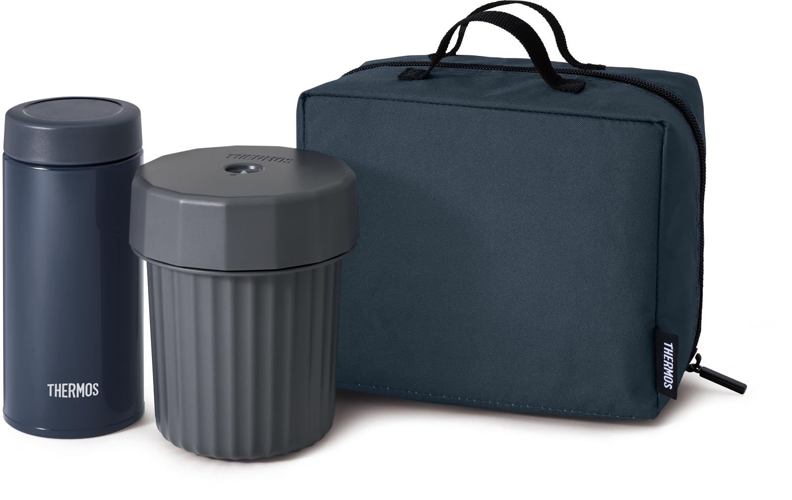 新品 サーモス 弁当箱 ヌードルコンテナー ネイビー JEC-1000 NVY 保温・保冷両用