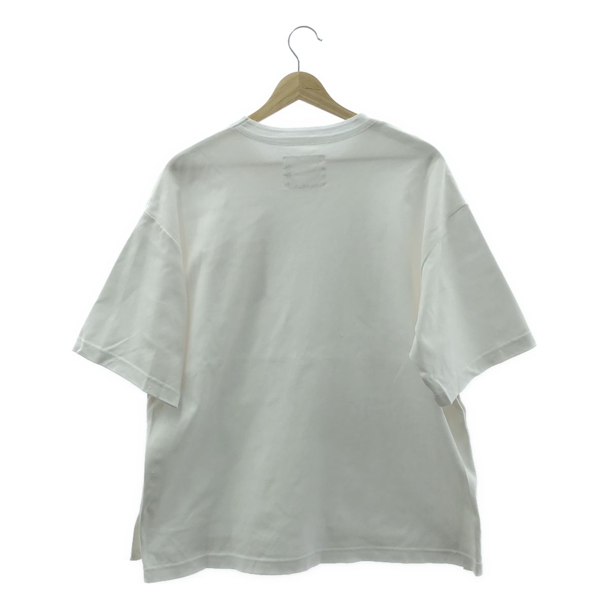 sacai | サカイ 2025 SS Cotton Jersey T-Shirt コットン ロゴ刺しゅう ポケット Tシャツ 3 ホワイト メンズ
