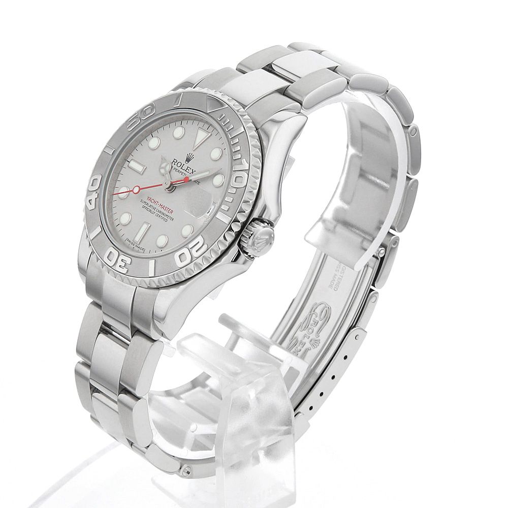 ロレックス ROLEX ヨットマスター 168622　ボーイズ　本物 168622 シルバー ROLEX（ロレックス）ヨットマスター 中古