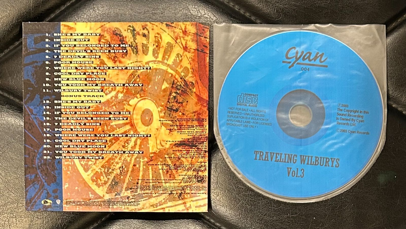 トラベリングウィルベリーズ　CDセット　通常盤、プロモ盤　ジョージ ハリスン GEORGE HARRISON / CHANGEABLE REPUTATIONS - Traveling