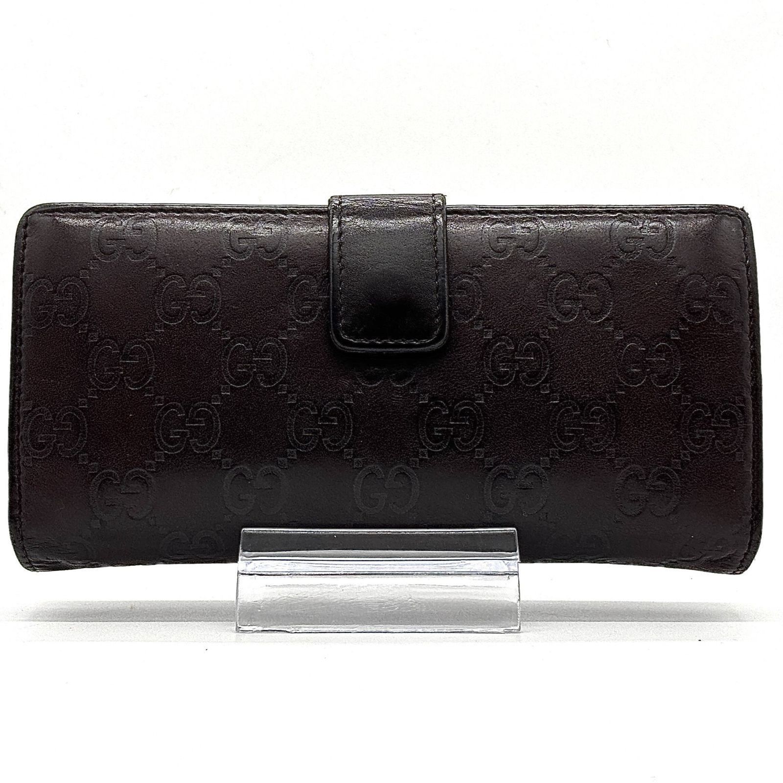 稀少良品】GUCCI オールドグッチ GGスプリーム 三つ折り 長財布