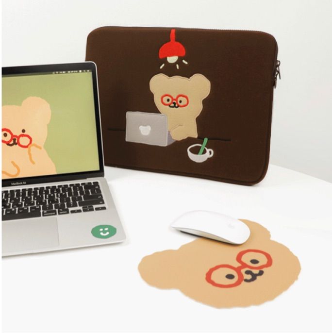 TETEUM CHOCO LAPTOP POUCH 13inch
