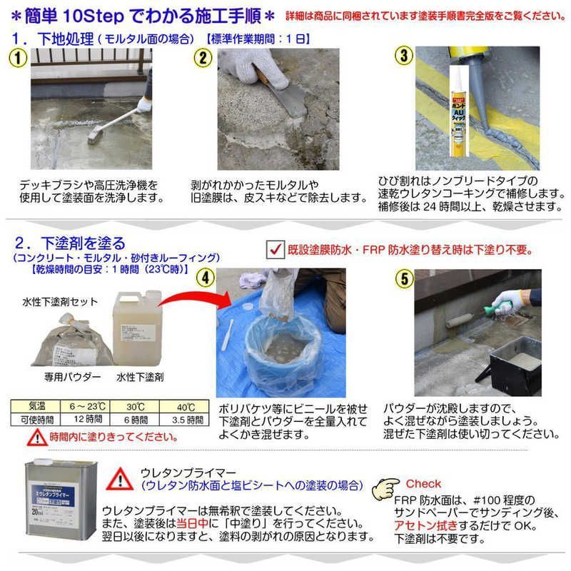 水性防水塗料中塗り 16kg
