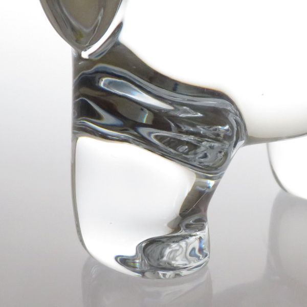 バカラ フィギュリン ○ くまモン 11cm 置物 インテリア クリア