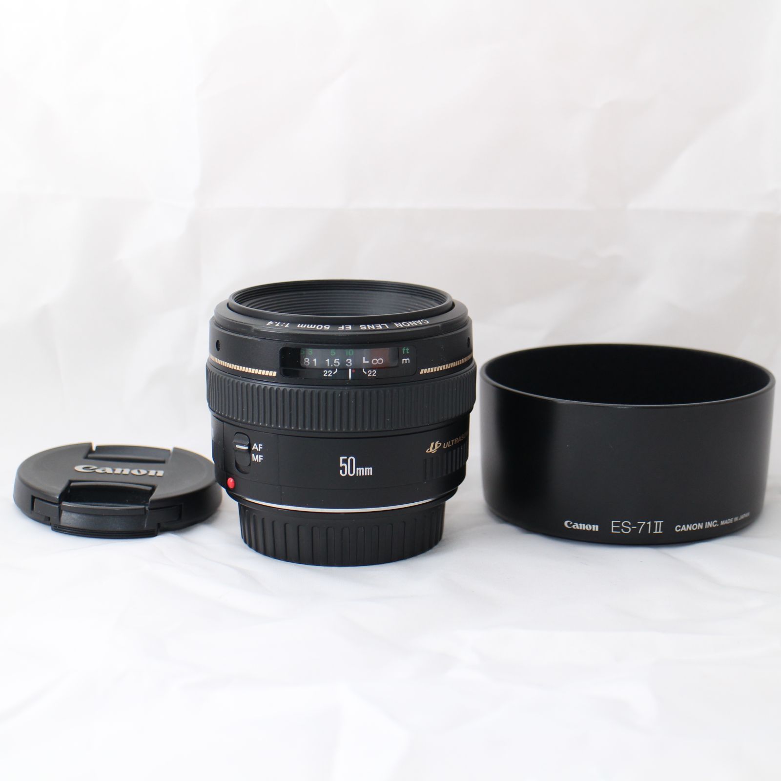 Canon 単焦点レンズ EF50mm F1.4 USM フルサイズ対応 キヤノン R268