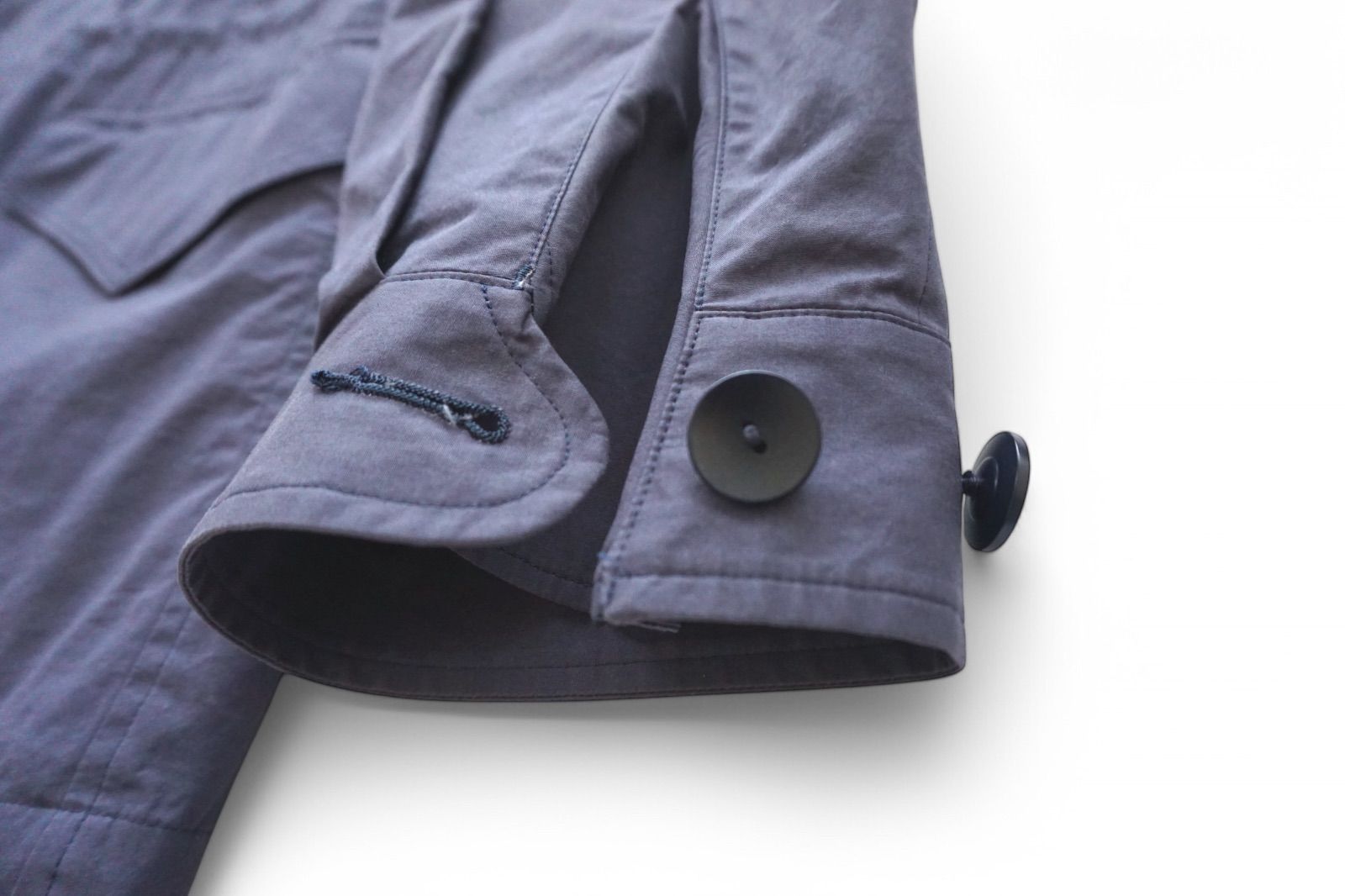 Coherence Robert コットンポプリンカシミアライナー サイズM COHERENCE コヒーレンス ROBERT-FLC コットン カシミヤ