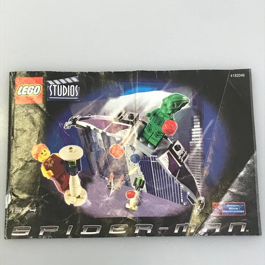 正規品 LEGO レゴ スパイダーマン 1374 グリーン・ゴブリン NH-834 371 - メルカリ