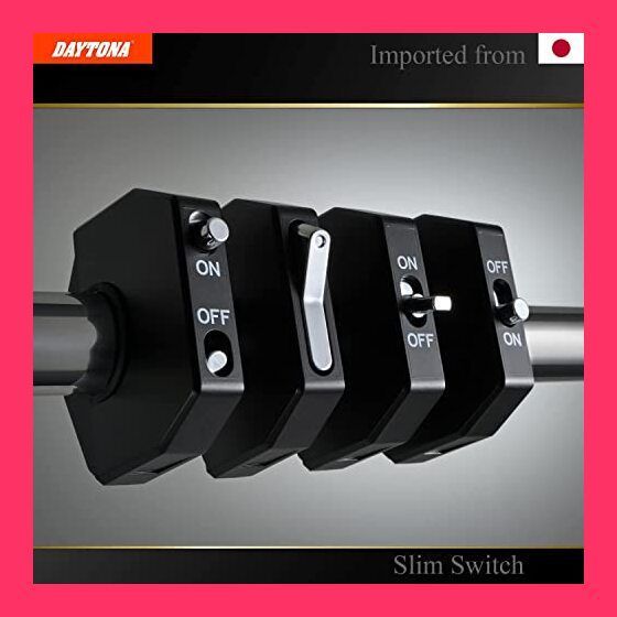 スタッフおすすめ！】デイトナ(Daytona) バイク用 スイッチ φ22.2/25.4