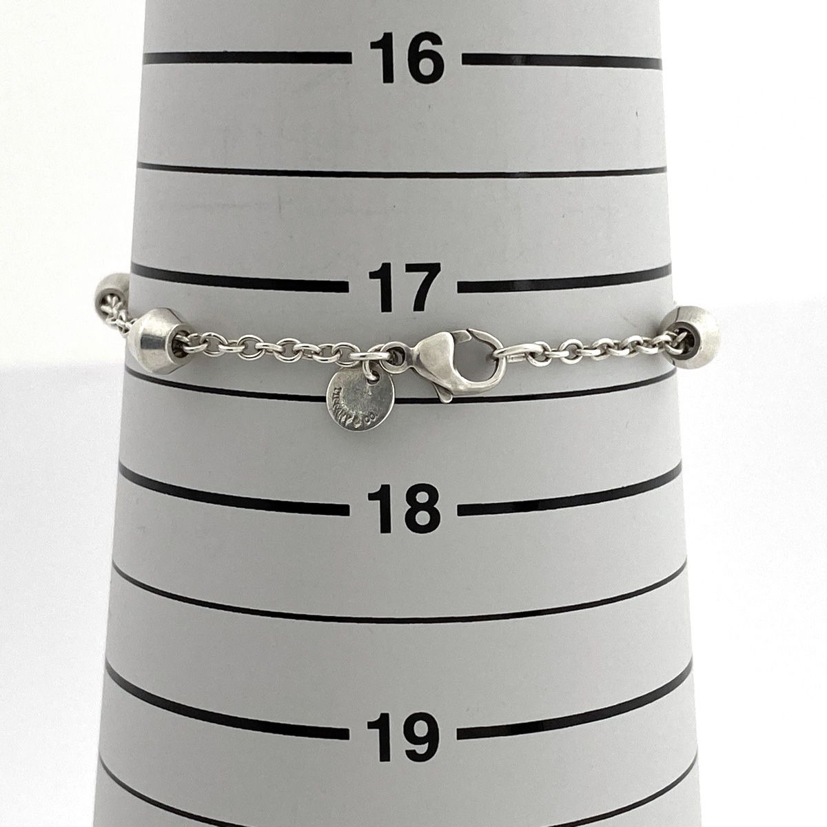 Tiffany u0026 Co. シルバーチェーンブレスレット 19cm メンズにも Tiffany \u0026 Co. シルバーチェーン ベネチアンブレスレット Tiffany\u0026Co