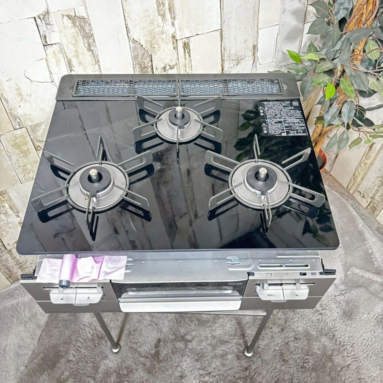 リンナイ ビルトインガスコンロ RB31AW36T1R都市ガス