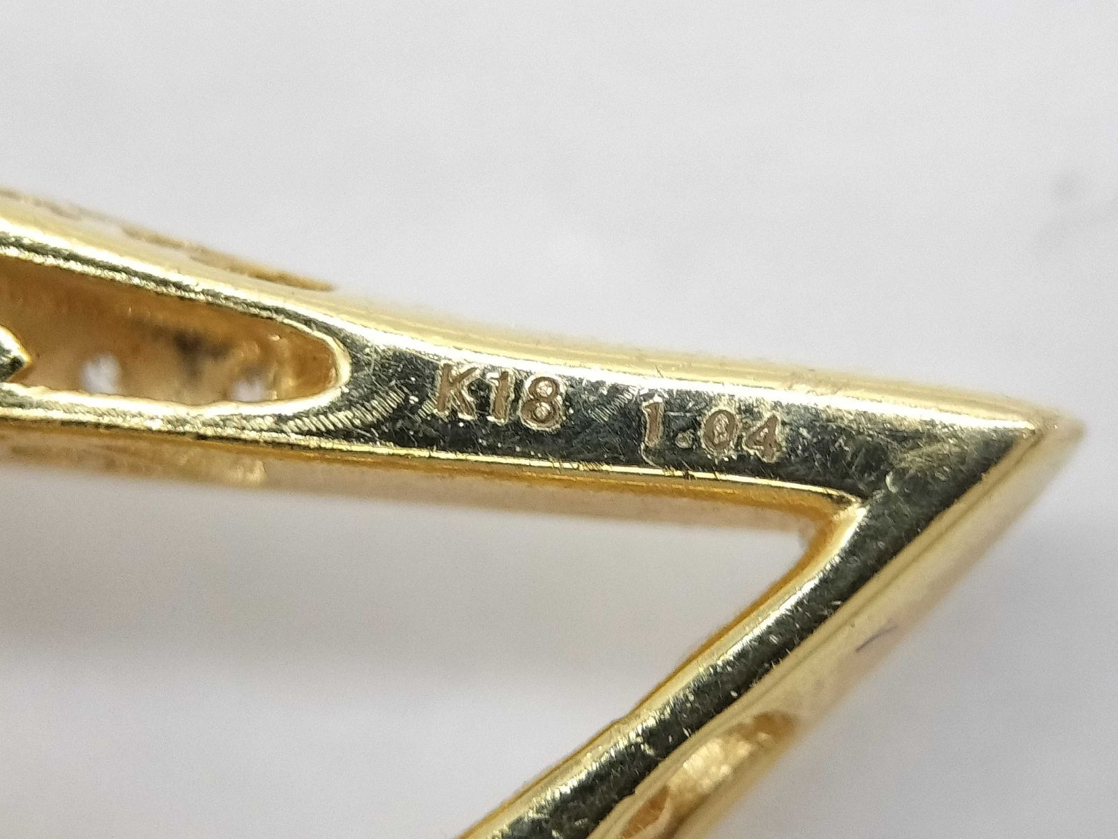 K18 ペンダントトップ 18k D0.97ct K18 11.0g (貴金属) 宝石