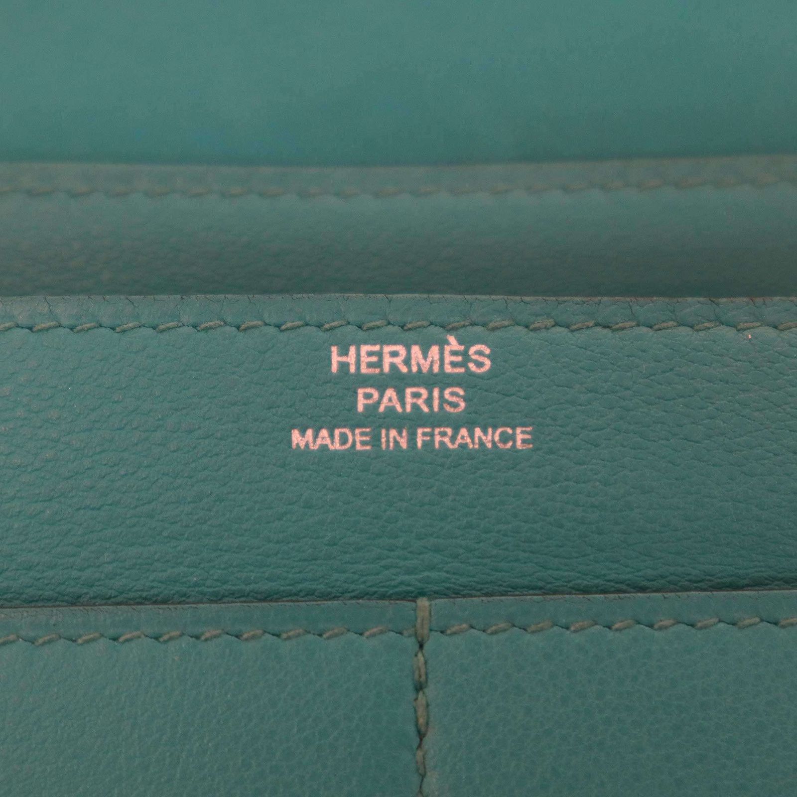 【極美品】HERMES ドゴンGM 長財布　スイフト　ブルーパオン 極美品】HERMES ドゴンGM 長財布 スイフト ブルーパオン｜Yahoo!フリマ