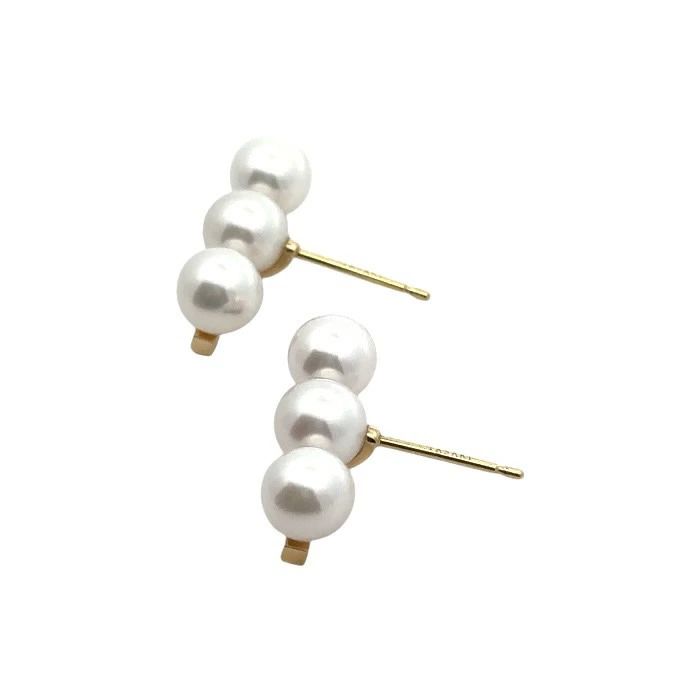 中古特価】 TASAKI タサキ バランス ネオ アコヤパール ピアス