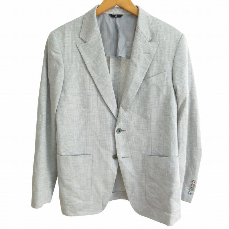 LANVIN ランバン シルク テーラードジャケット (R50-46)