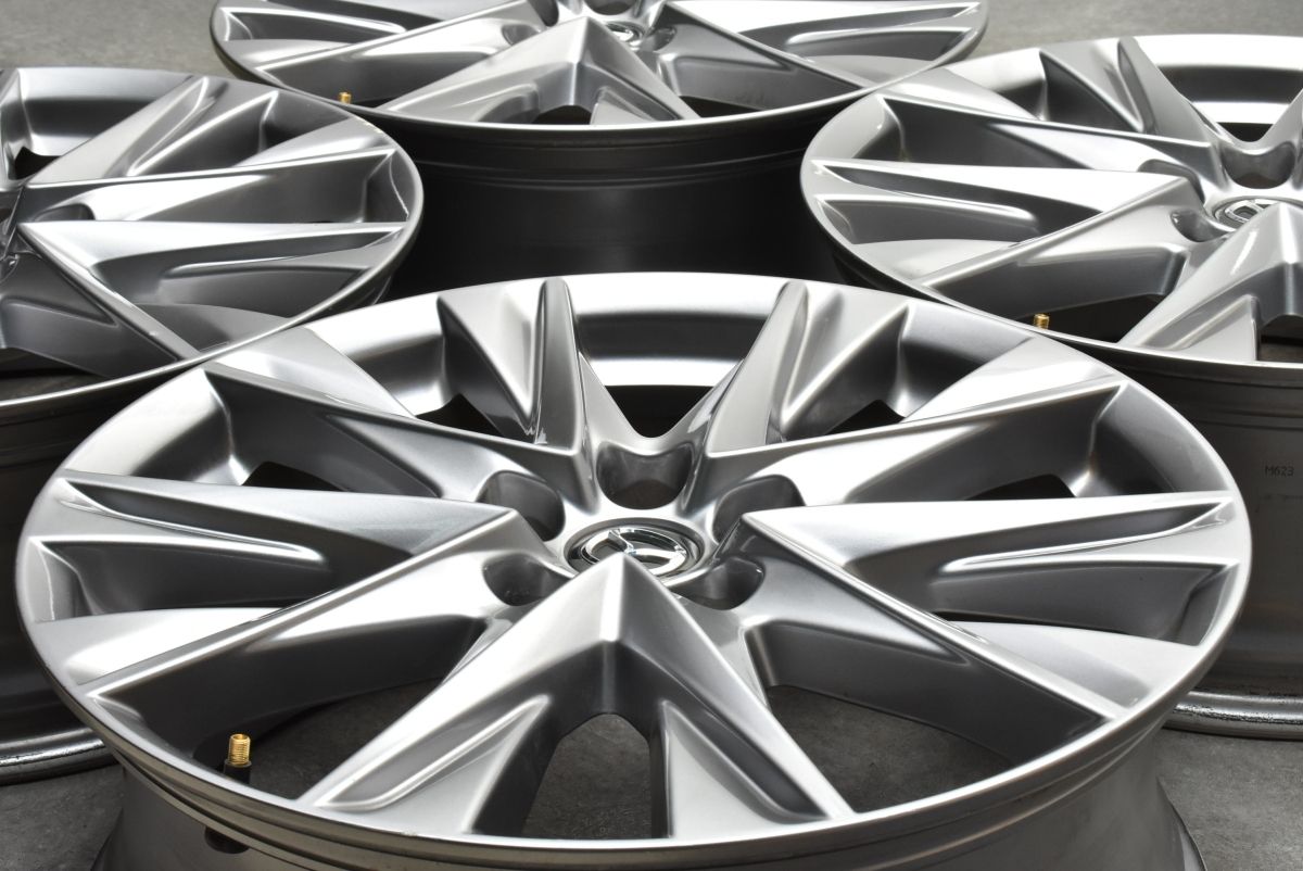 CX-8純正19インチ7Jインセット45 PCD114.3-5H！中古ホイール4本セット！CX-5やアテンザ、アクセラにも CX-8純正19インチ7Jインセット45 PCD114.3-5H！中古ホイール4本セット