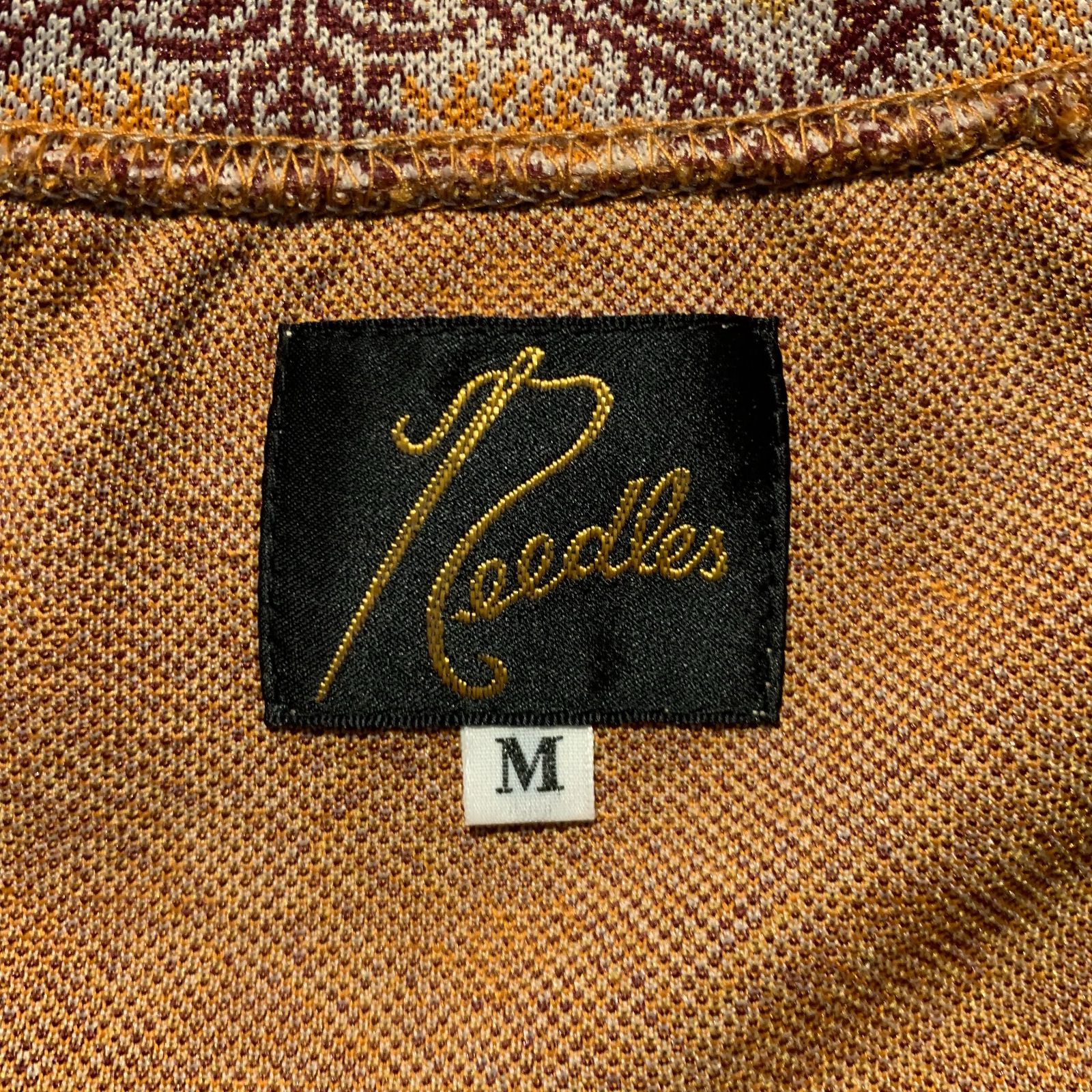 ニードルス　トラックジャケット セットアップ　　arabesque Needles 23ss Track Jacket - Poly Jq. Arabesque M ニードルズ