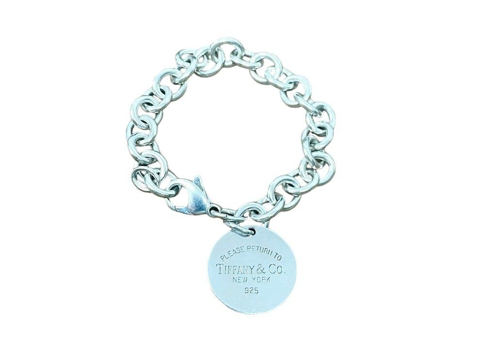 ♥【Tiffany】ティファニー　リターントゥ　サークルタグ　ブレスレット ティファニー リターン トゥ サークル タグ チェーン ブレスレット