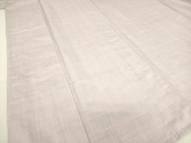 平和屋着物▽紅花紬 米沢 単衣 霞文 やまと誂製 正絹 逸品 DAAS0459az