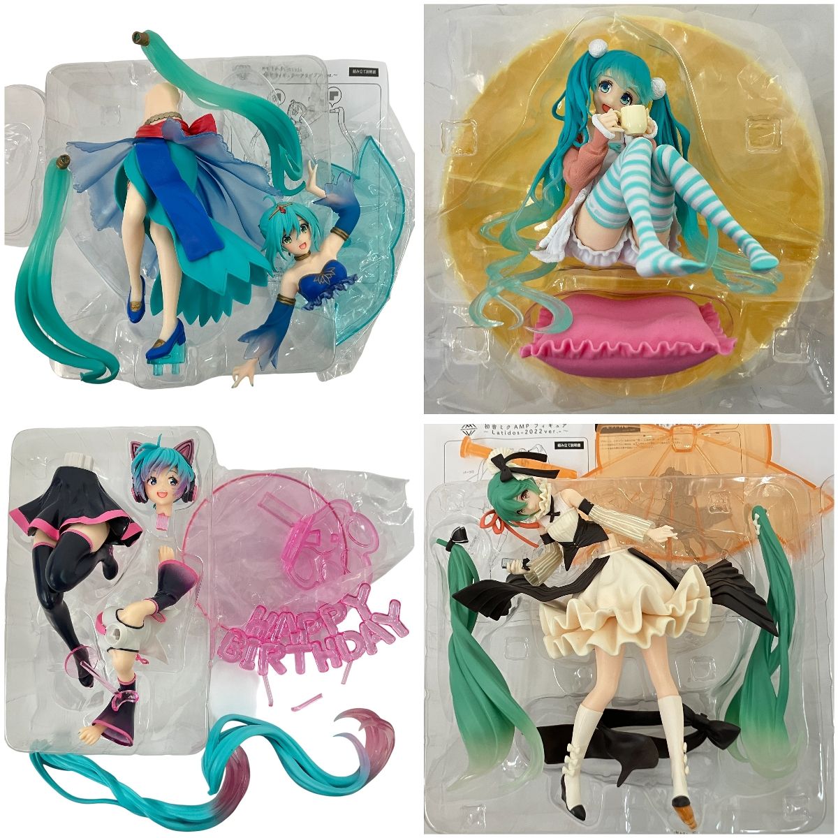 プライズフィギュア23点セット 初音ミク プライズフィギュア 16点セット 桜ミク 2023 等 開封