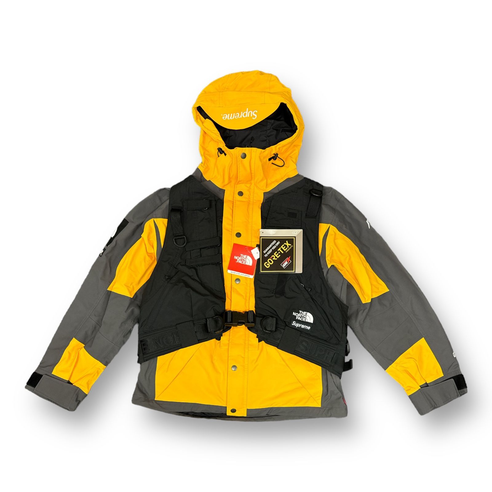 国内正規 未使用 Supreme × THE NORTH FACE 20SS RTG Jacket Vest ゴアテックス マウンテンジャケット  ベスト シュプリーム ノースフェイス コラボ NP61903I サミットゴールド M 63840A