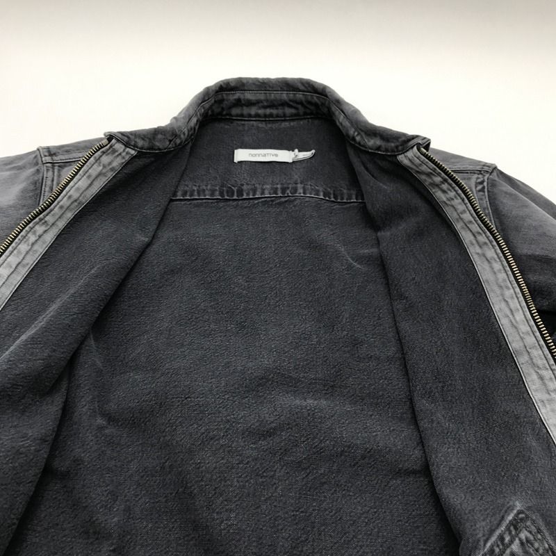 nonnative シャツジャケット RANCHER SHIRT JACKET 22AW NN-SJ4202 サイズ1 M相当 ブラック ノンネイティブ アウター A11533◆