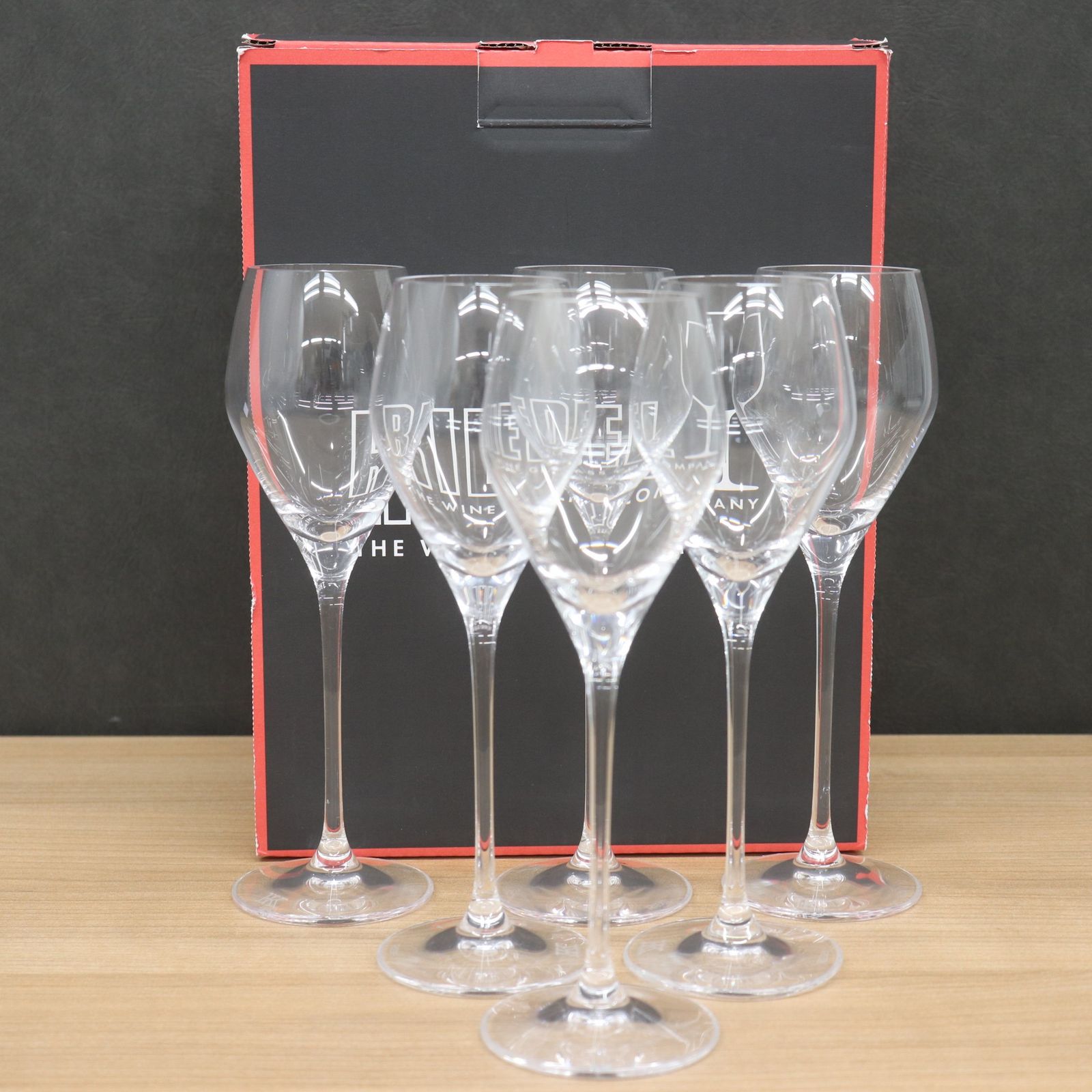 ITHRALNBG6AW 未使用保管品 RIEDEL リーデル シャンパングラス ワイングラス 6客セット 箱付 - メルカリ