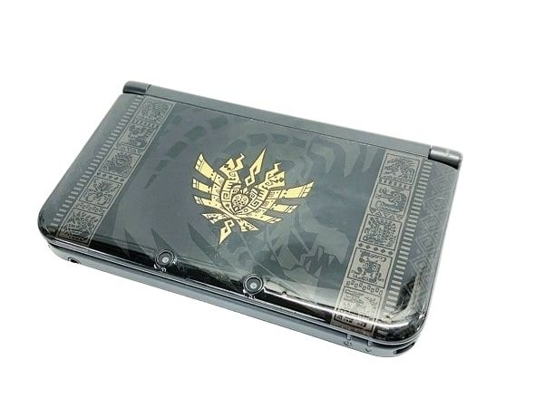 動作保証】 ニンテンドー 3DS LL 本体 モンスターハンター4 仕様 ゴア 