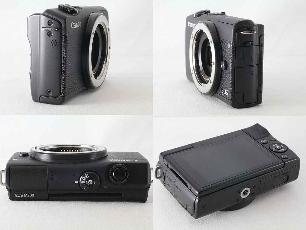 キヤノン EOS M200 EF-M15-45 IS STM レンズキット キヤノン Canon EOS