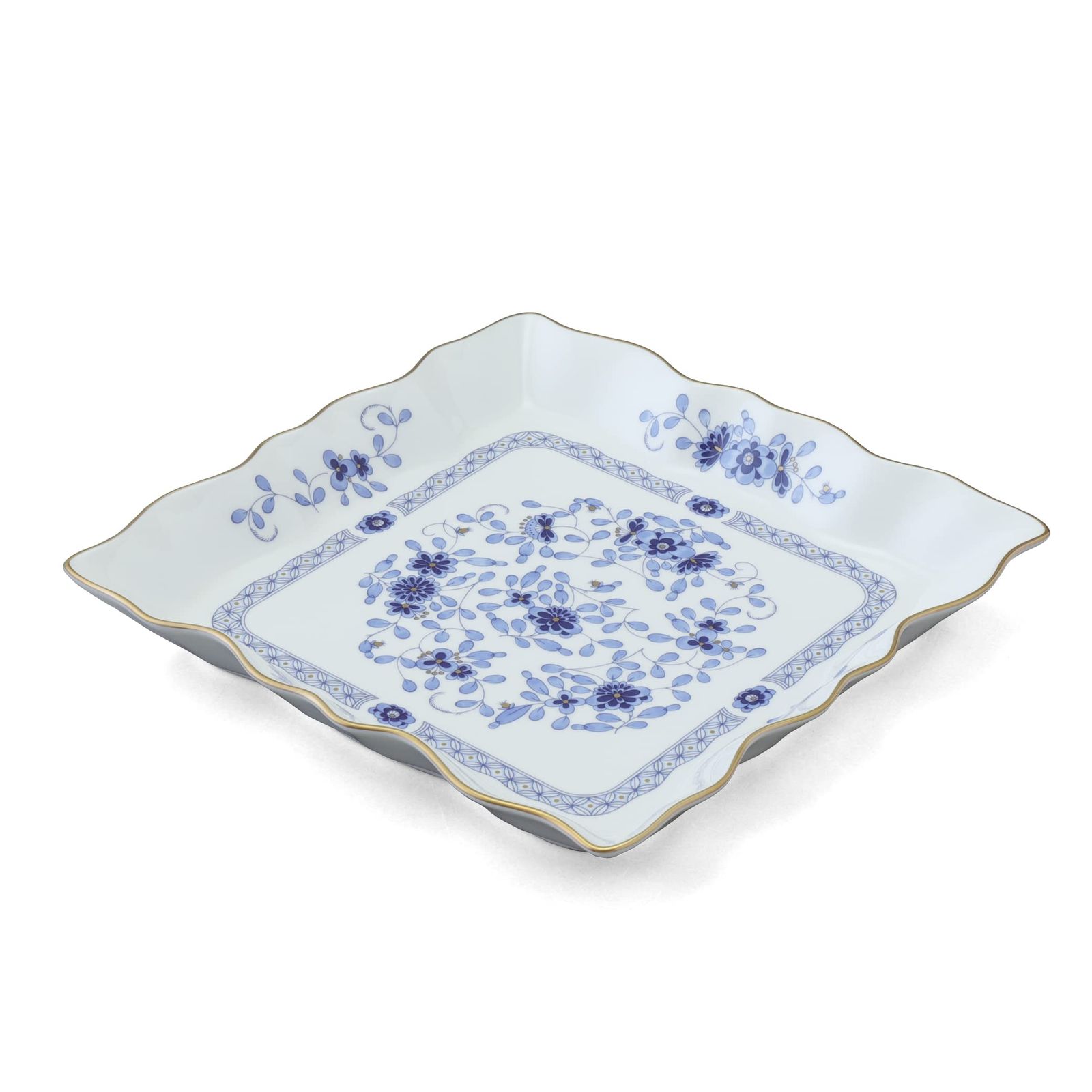 ナルミ　オーバル　パステルガーデン大皿　金彩　3枚　ヴィンテージ38✖︎23cm ナルミ オーバル パステルガーデン大皿 金彩 3枚 ヴィンテージ38