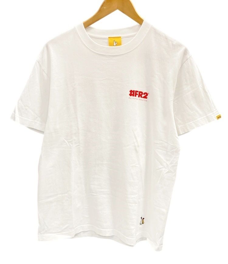 エフアールツー FR2 × 名鉄商店 コラボ 半袖Tシャツ 名古屋限定 白 Tシャツ プリント ホワイト Mサイズ 101MT-2224