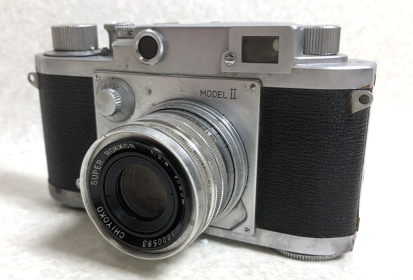 DH1451 ミノルタ Minolta-35 Model II Chiyoko Kogaku Super Rokkor 5cm F2.8 カメラ