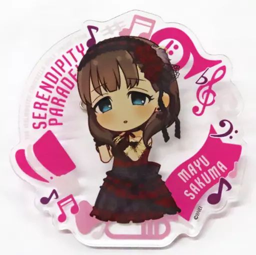 中古】バッジ・ピンズ 佐久間まゆ(5thLIVE TOUR Ver.) 公式 