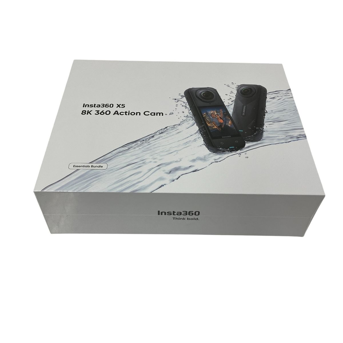 Insta360 X5 Essentials Bundle CINSAAHA ブラック 8K 360 Action Cam ♥ 未開封 T10394535