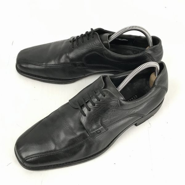 3万↑ドイツ製★Lloyd/ロイド★重厚本革/スワールモカ【26.5/黒】ビジネス/ドレスシューズ◆B-153 3万↑ドイツ製☆Lloyd/ロイド☆重厚本革/スワールモカ【26.5/黒