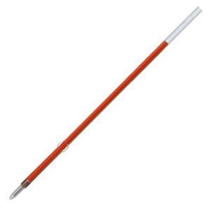 (まとめ) 三菱鉛筆 油性ボールペン替芯 0.7mm 赤 VERY楽ノック細字用