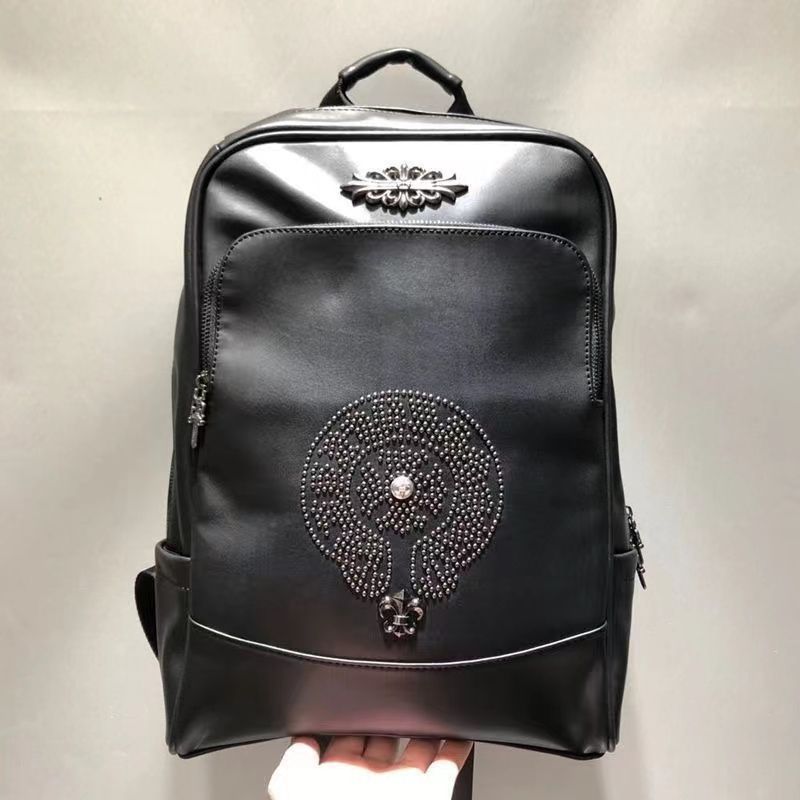 【希少】CHROME HEARTS クロムハーツ レザー 牛革 バックパック