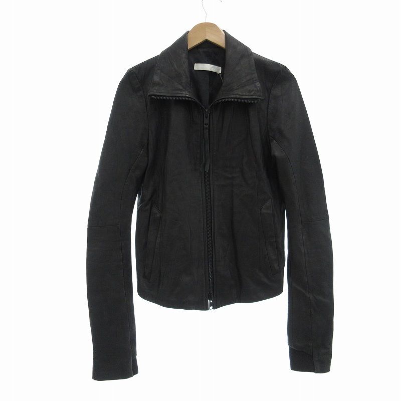 EKAM 変形 ダブルジップ レザージャケット EKAM ダブルジップレザー