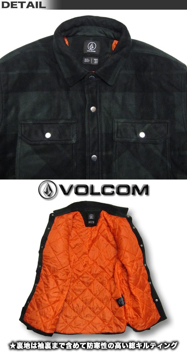 VOLCOM ボルコム メンズ フリース シャツ ジャケット アウター