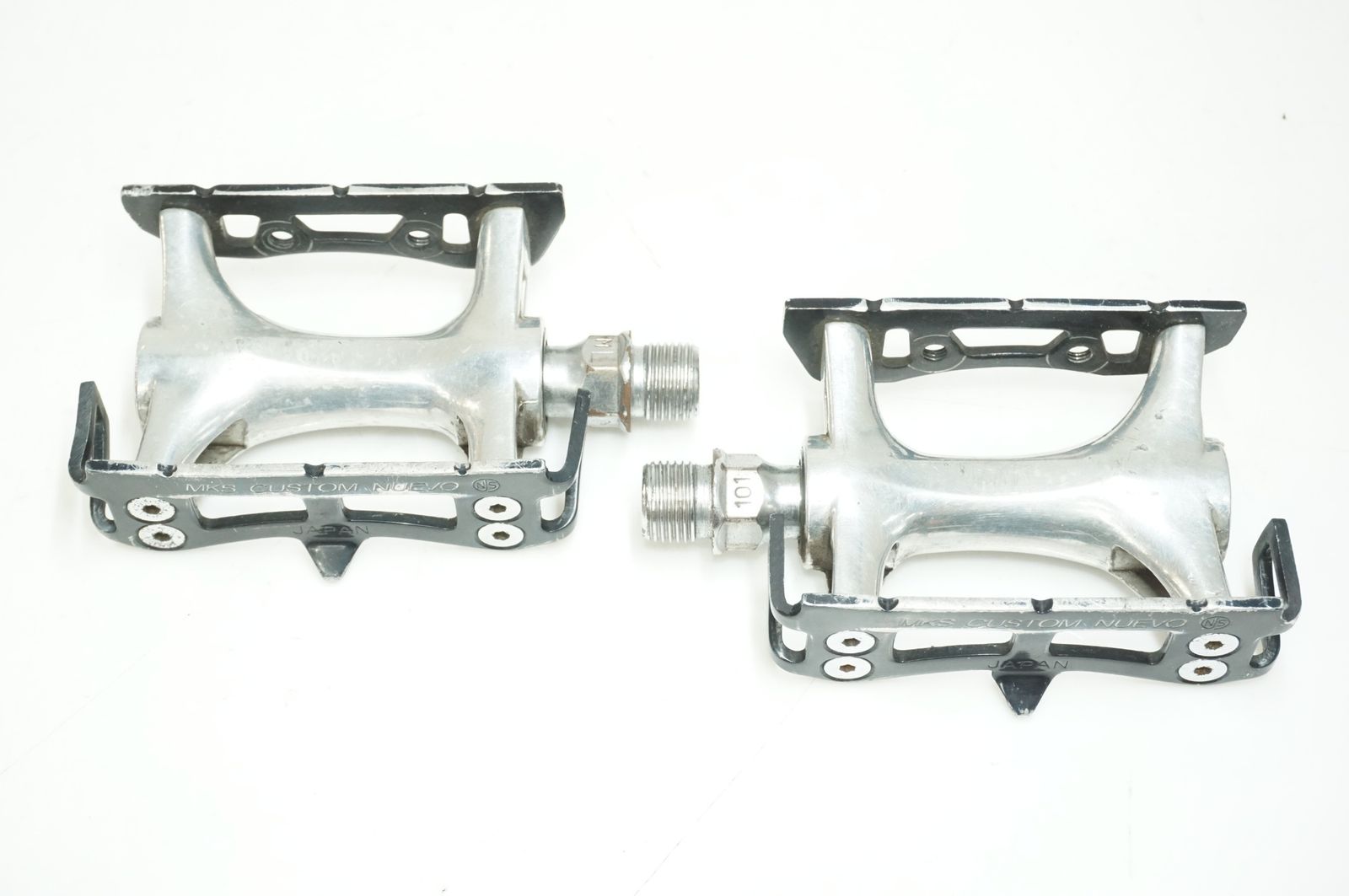 MKS CUSTOM NUEVO njs競輪ペダル 競輪（NJS）認定品 | 自転車ペダルの