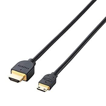 エレコム HDMI - mini HDMI ケーブル 2m 4K×2K対応 ブラック DH-HD14EM20BK