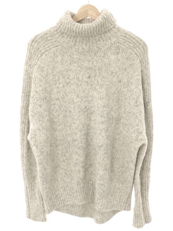 HYKE ハイク 21AW アルパカ混 タートルネックニットセーター ライト