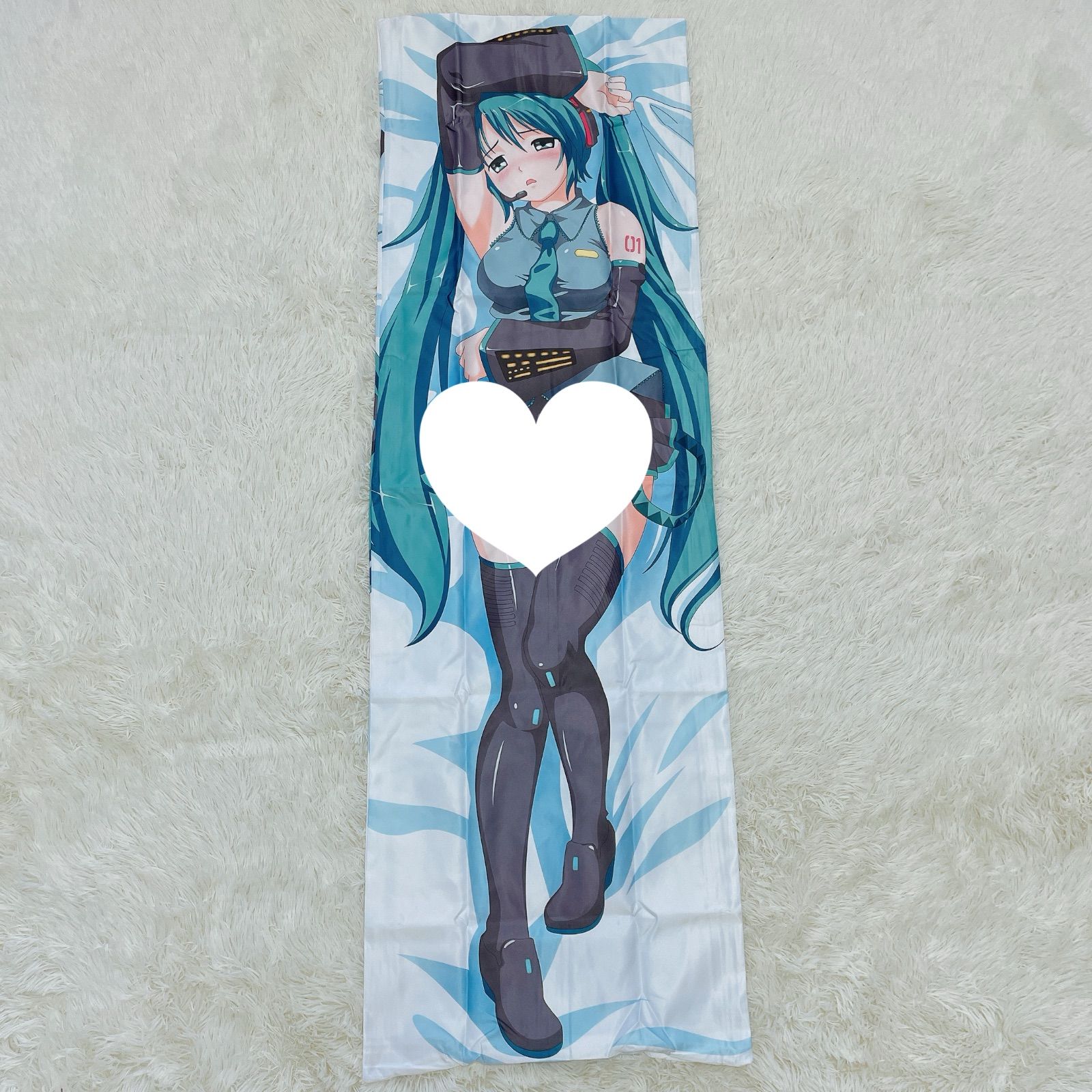 美品　初音ミク　抱き枕カバー