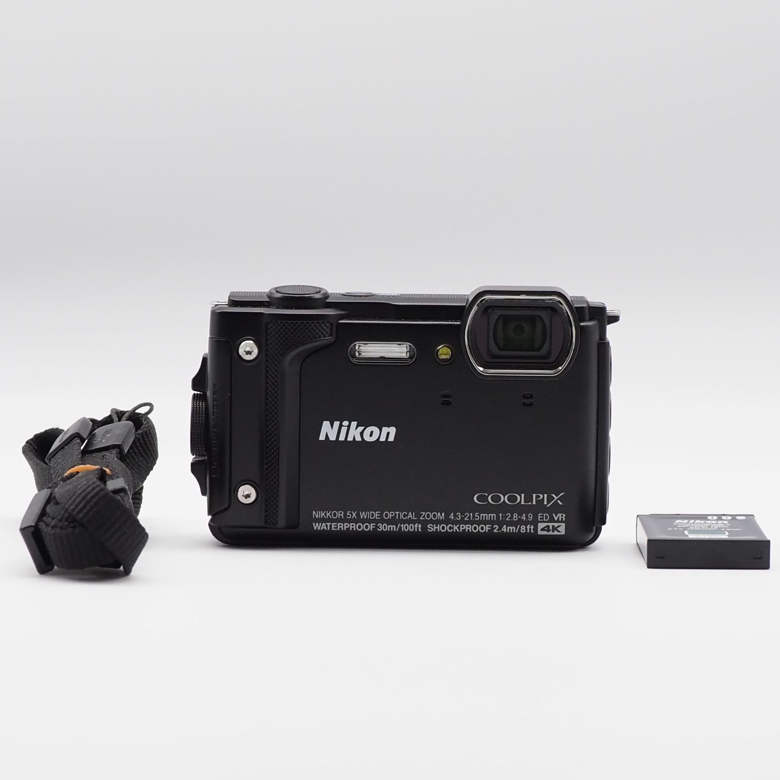 Nikon デジタルカメラ COOLPIX W300 BK クールピクス 1605万画素 ブラック 防水 耐寒 防塵 スズキカメラ メルカリ