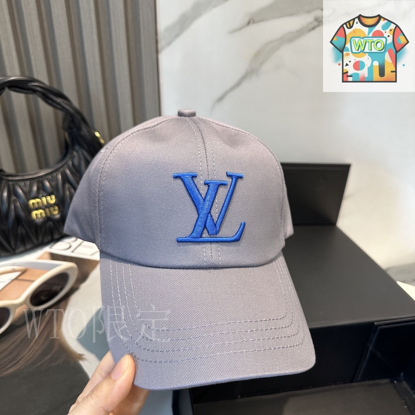 今日WTO】Louis Vuitton New LV ベースボールキャップ-LT95