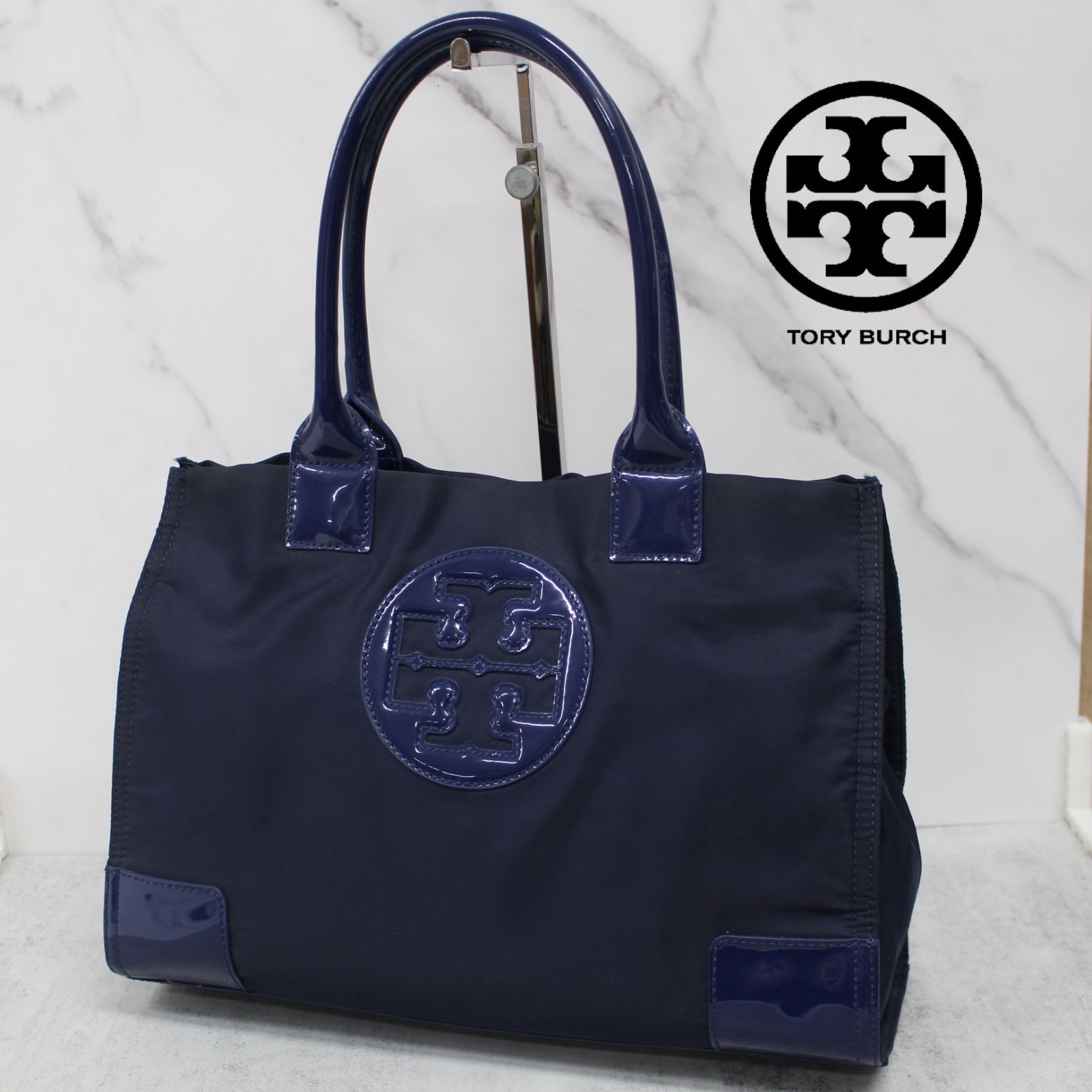 TORY BURCH トリーバーチ ハンドバッグ 紺色 | ochge.org