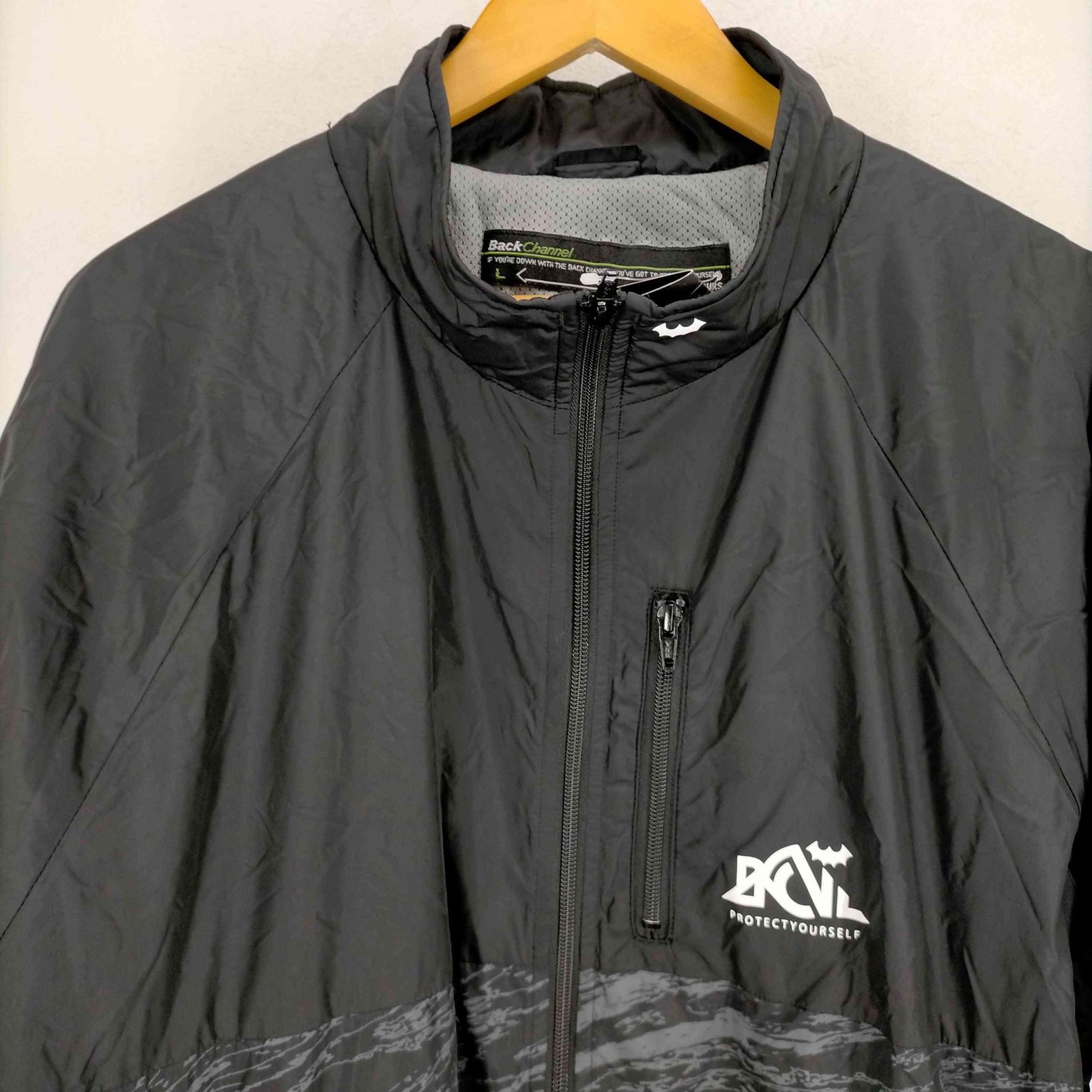 バックチャンネル Back Channel 23AW NYLON TRACK JACKET メンズ JPN 